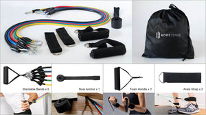 Kore Tense – Home Workout Resistance Training Bands Sets
